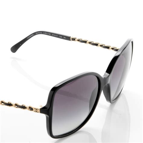 chanel sunglasses 5210q 617|CHANEL Sunglasses: Square Sunglasses, acetate & lambskin .